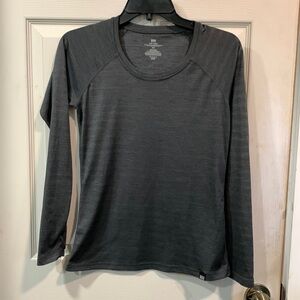 Cory Vines Long Sleeve Active Baselayer Top Gray Women’s Small